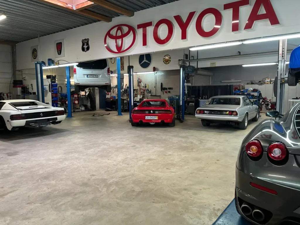 Werkstatt im Autohaus Wagen12