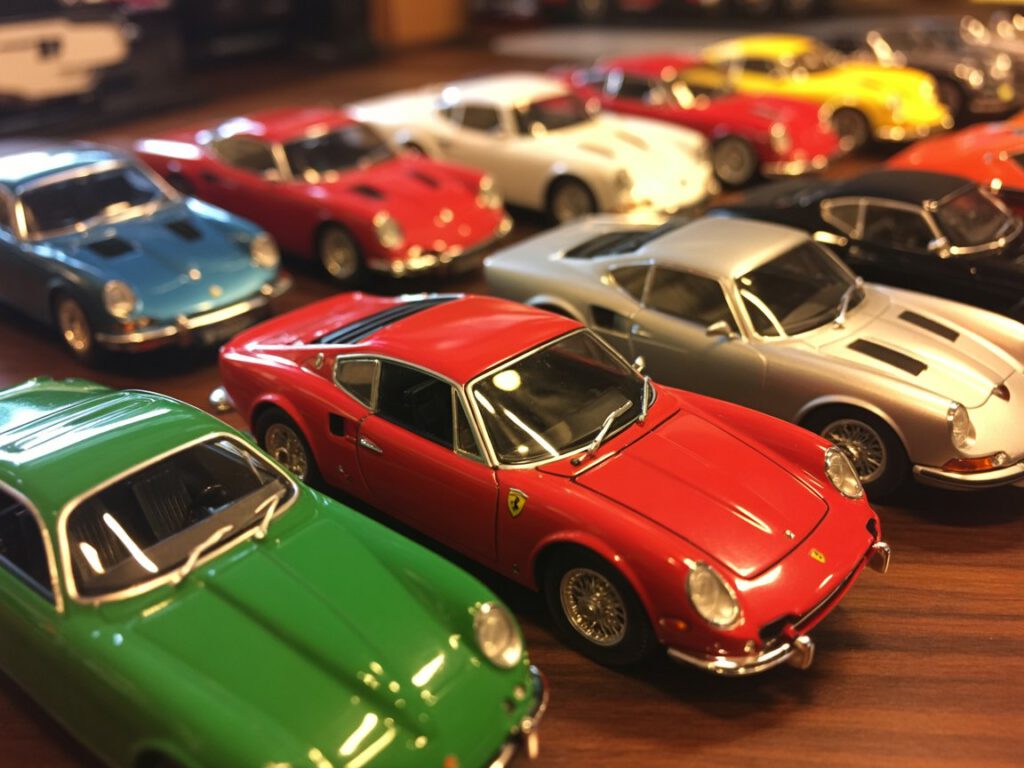 Miniatur Modelle Sportwagen