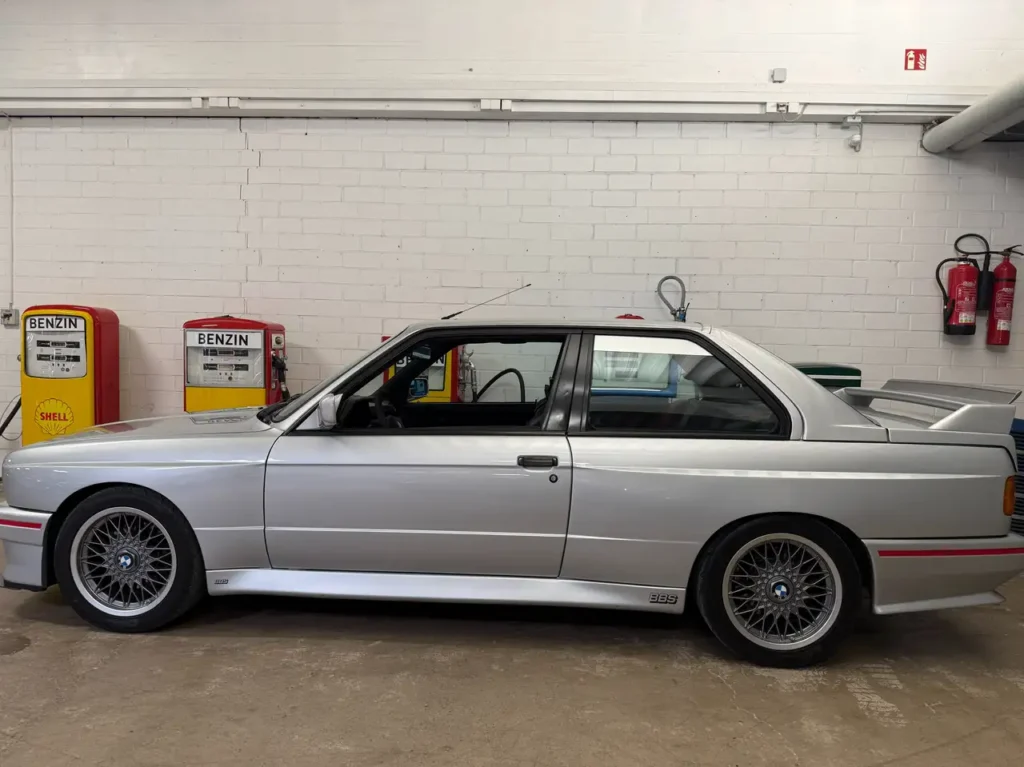 BMW M3 Seitenansicht von aussen.