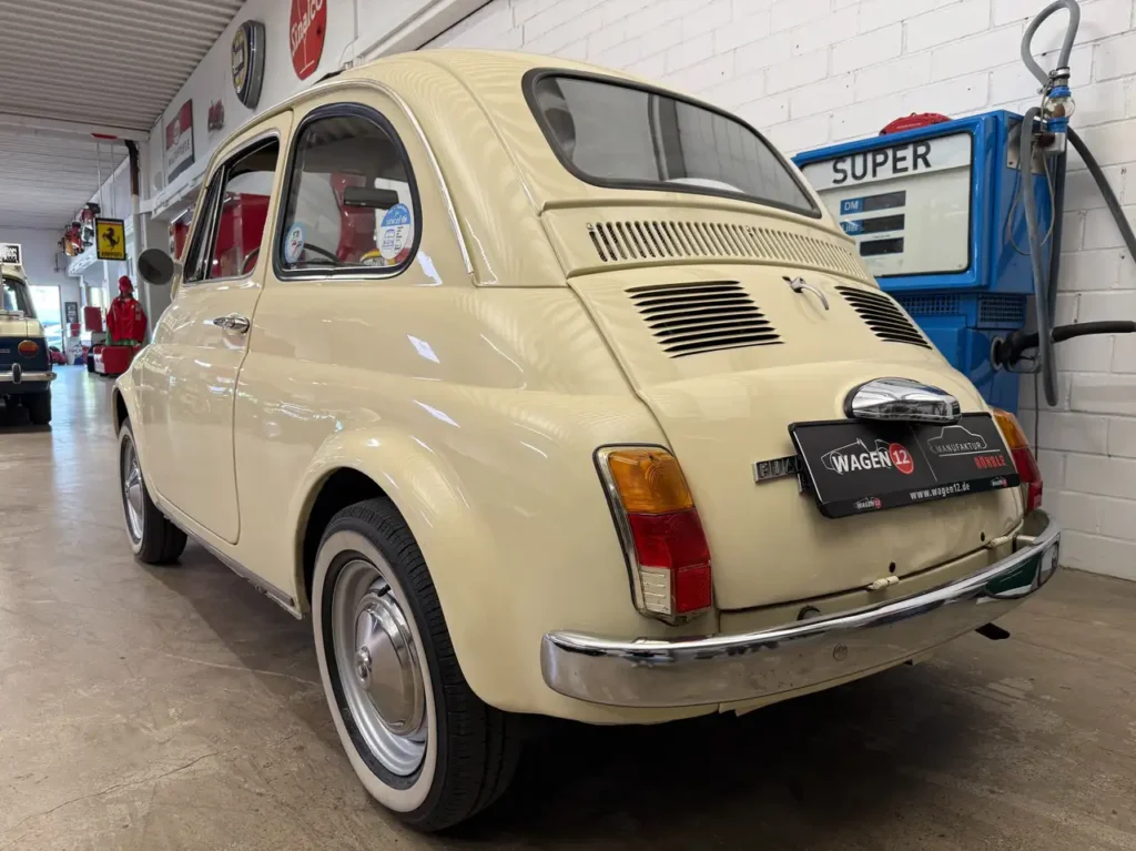 Originalbereifung und Sommerreifen des Fiat 500L Oldtimers