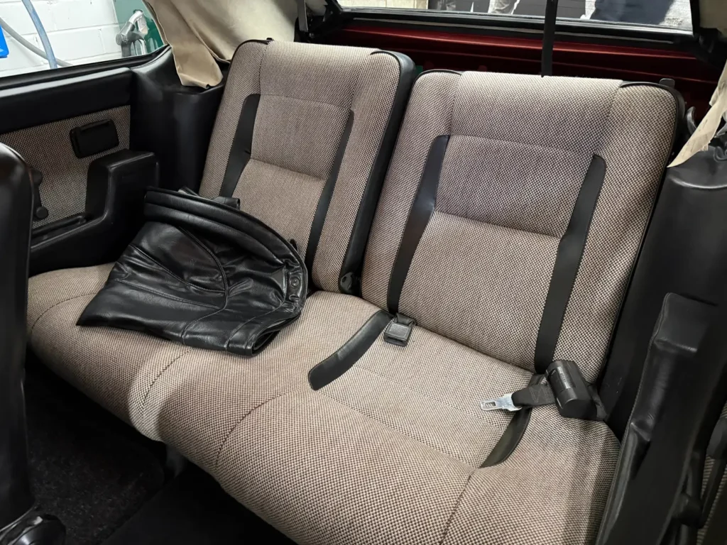 Fiat Ritmo 85 Cabrio Ruecksitzbank