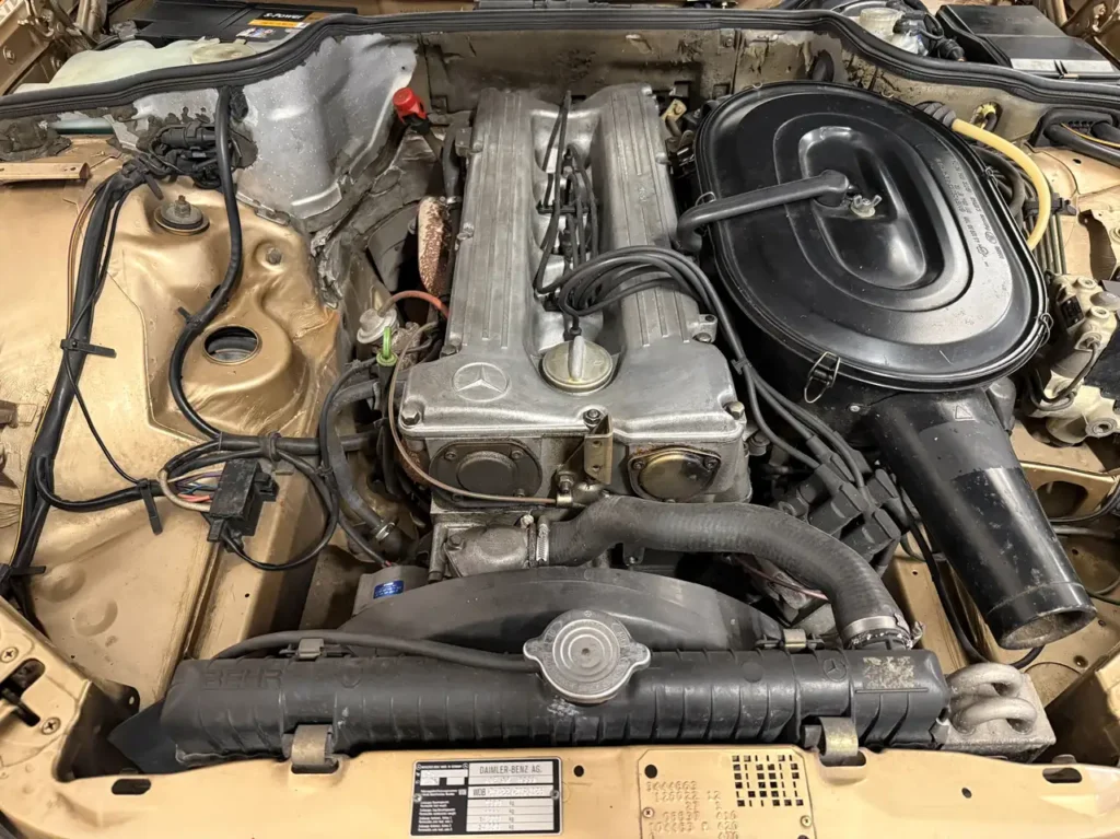 Mercedes Benz 280SE Gold Motor 6 Zylinder