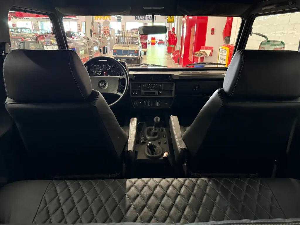 Mercedes Benz G 280 GE Sicht auf Dashboard