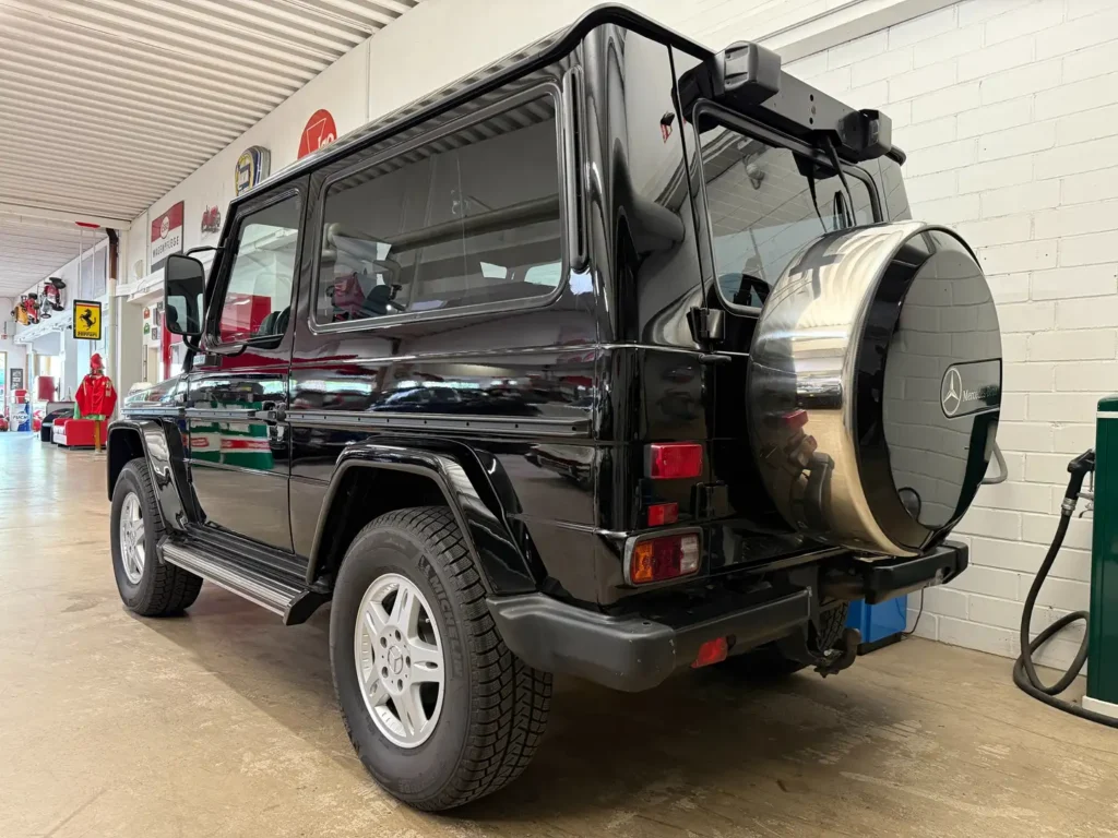 Mercedes Benz G 280 GE Kotfluegel hinten links