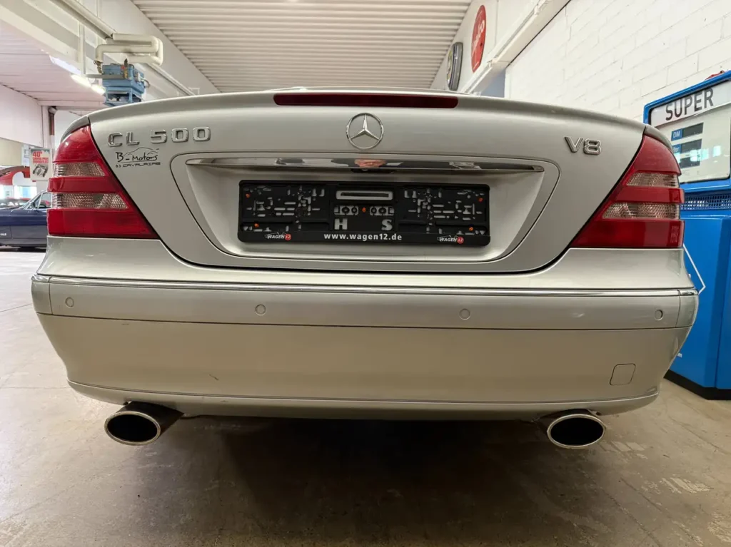 Mercedes-Benz CL 500 Foto vom Kofferraum.